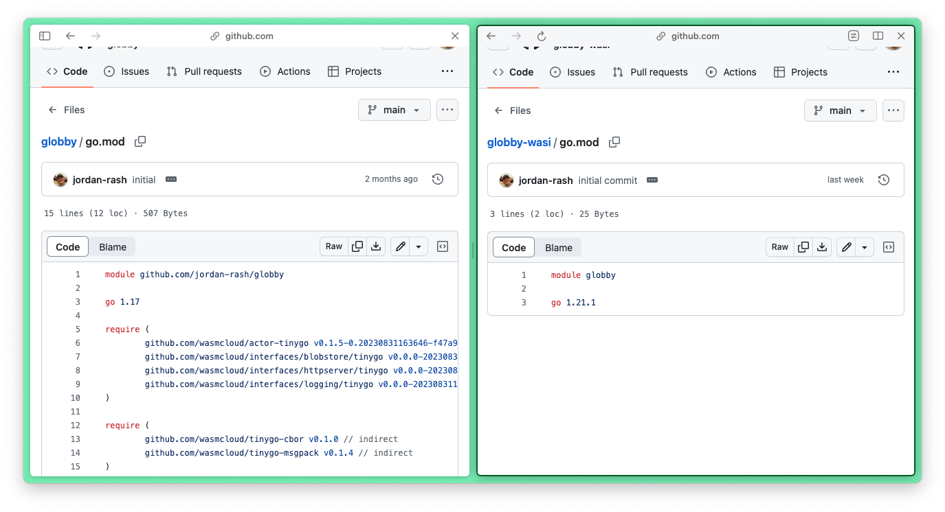 Experimental Support for Gophers in wasmCloud